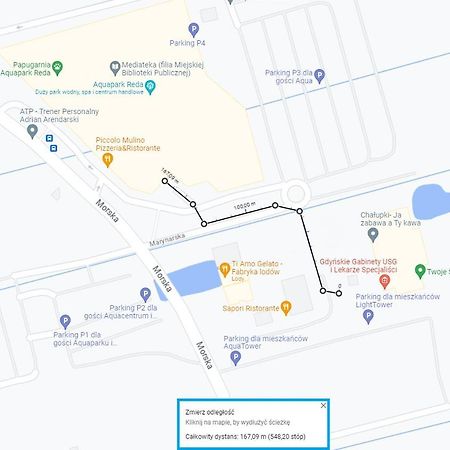 Apartament Marynarska Aquapark Reda Kültér fotó
